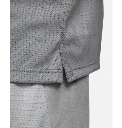 Футболка мужская Nike M Nk Df Run Top Ss Grey Cj5332-070