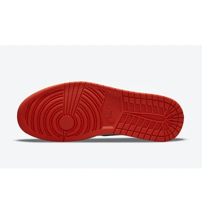 Кроссовки мужские Air Jordan 1 Low Og White/Red CZ0790-801
