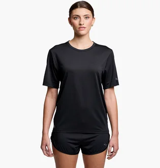 Футболка жіноча Saucony Stopwatch Short Sleeve Black SAW800484-BK