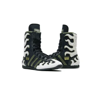Кросівки чоловічі Adidas X Brain Dead Japan Hi Black/White JQ6790