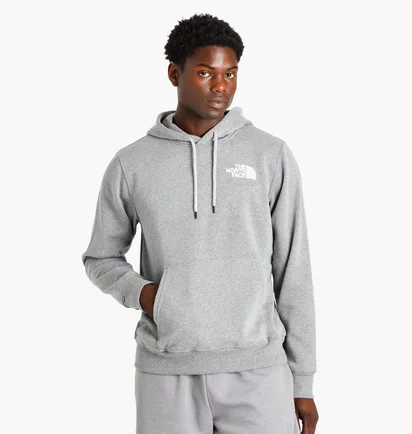Худи мужское The North Face Box Nse Long-Sleeve Pullover Heathered Grey Nf0A7Unsgvd