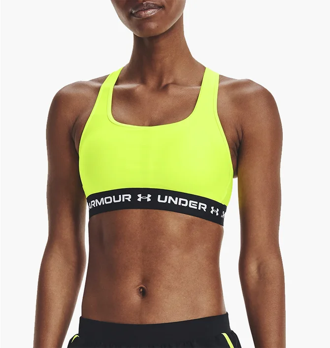 Топ женский Under Armour Crossback Mid Green 1361034-731