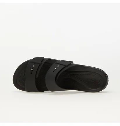 Тапочки жіночі CROCS Brooklyn Buckle Low Wedge Black 207431-001