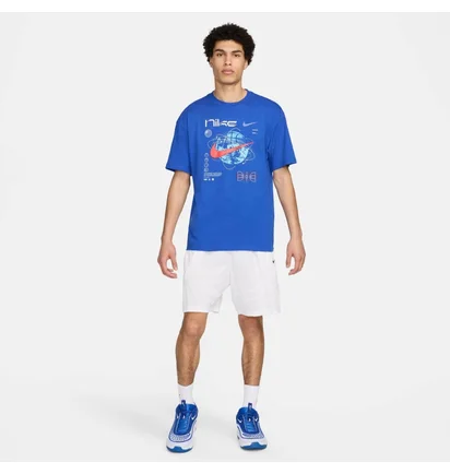 Футболка мужская Nike Max90 Basketball T-Shirt Blue FV8418-480