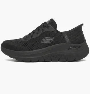 Кроссовки женские Skechers Slip-Ins Arch Fit 2.0 Easy Chic Black 150066-BBK
