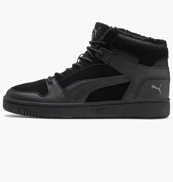 Кросівки чоловічі Puma Rebound Layup Sd Fur Black 369831-01