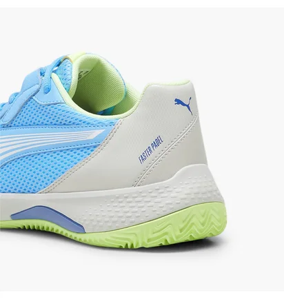 Кроссовки унисекс Puma Nova Court Light Blue/Grey 107598-01