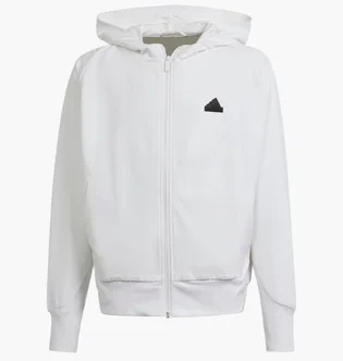 Толстовка детская Adidas Zne Woven Full-Zip Track White IM8400
