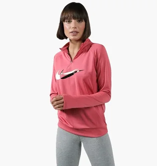 Кофта женская Nike Swoosh Running Pink DV7247-622