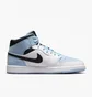 Кросівки чоловічі Air Jordan 1 Mid Se MenS Shoes White/Light Blue DV1308-104