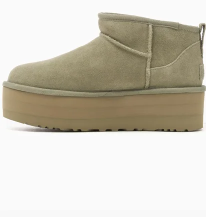 Уггі жіночі UGG Ultra Mini Platform Boot Shaded Olive 1135092-SDC