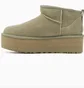 Уггі жіночі UGG Ultra Mini Platform Boot Shaded Olive 1135092-SDC
