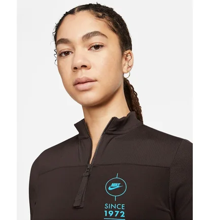 Футболка женская Nike W Nsw Top Ss Rib Su Black FJ5253-220