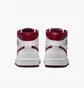Кроссовки женские Nike Air Jordan 1 Mid Reverse Chicago Red W White Bq6472-161