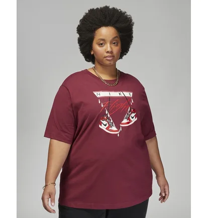 Футболка женская Air Jordan T-Shirt Flight Red DV1413-645
