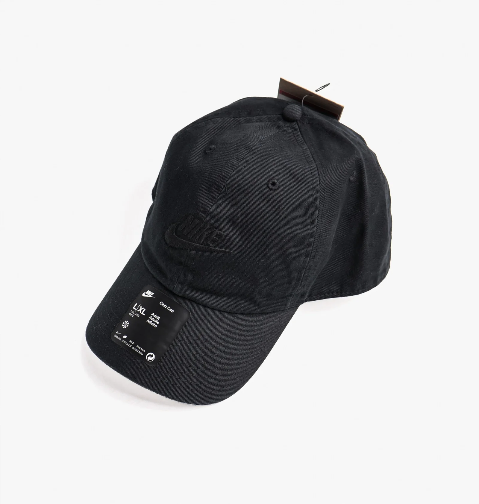 ᐉ Кепка унисекс Nike Club Unstructured Futura Wash Cap Black