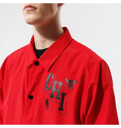 Сорочка чоловіча Nike Chi M Nk Jkt Coaches Cts 75 Nba Red DB1433-657