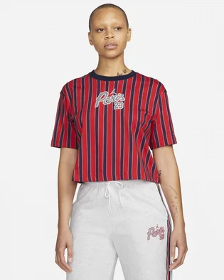Футболка женская Air Jordan Paris Saint-Germain Graphic T-Shirt Red Dm4998-657