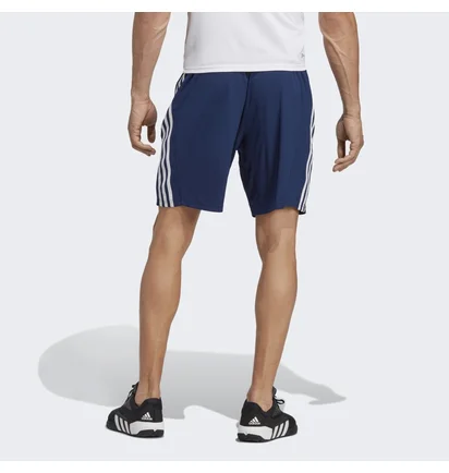 Шорты мужские Adidas Train Essentials Piqué 3-Stripes Training Shorts Blue Ib8246
