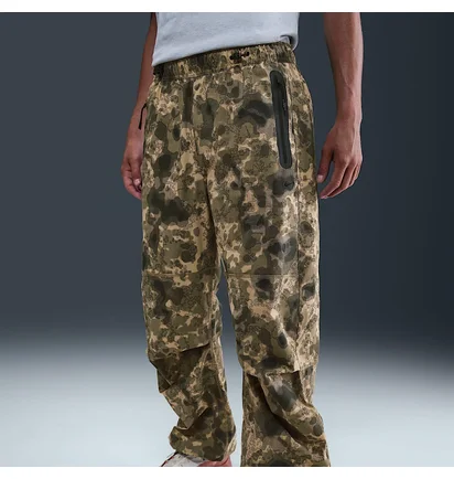 Штаны мужские Nike Tech Woven Camo Loose-Fit Trousers Olive HV0972-210