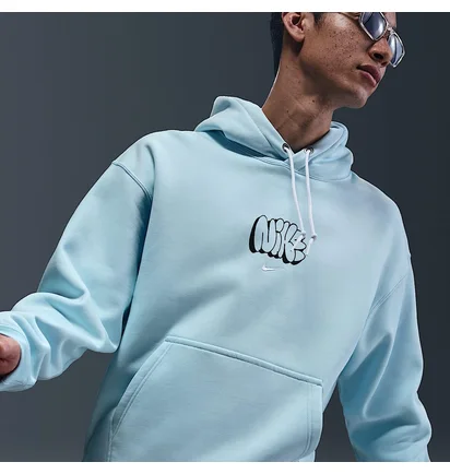Худи мужское Nike Soloswoth Light Blue HQ4181-474