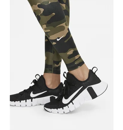Лосины женские Nike Dri-Fit One Camo/Green DD4559-222