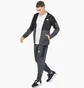 Куртка мужская The North Face Ma Full-Zip Fleece Black/Grey NF0A857EMN8