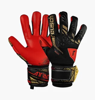 Рукавиці дитячі Reusch Attrakt Freegel Black/Red 55-70-235-7075