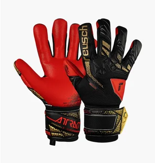 Рукавиці дитячі Reusch Attrakt Freegel Black/Red 55-70-235-7075