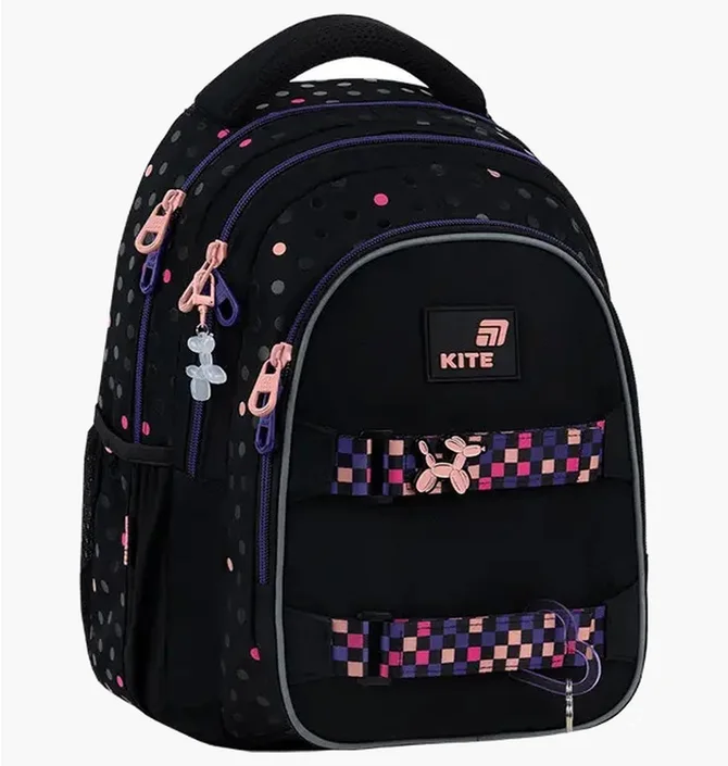 Рюкзак детский Kite Romantic Street Art Black K26-8001M-1