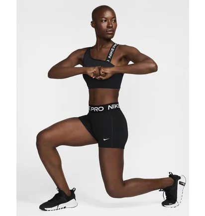 Топ женский Nike Pro Swoosh Asymmetrical Black FV6526-010