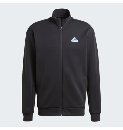 Олимпийка мужская Adidas Future Icons Badge Of Sport Track Jacket Black IS3231