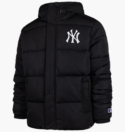 Пуховик унисекс 47 Brand New York Yankees Core Black 620795JK-FS