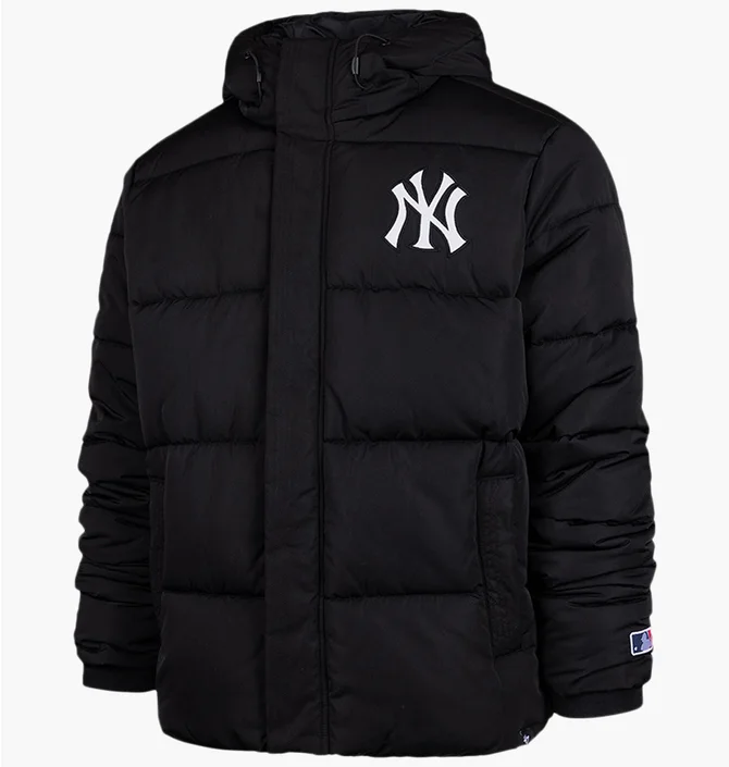 Пуховик унисекс 47 Brand New York Yankees Core Black 620795JK-FS