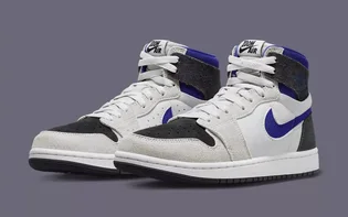 Кросівки жіночі Air Jordan 1 High Zoom Comfort 2 Grey/Black DV1305-040