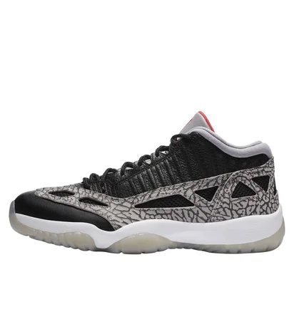 Кроссовки мужские Air Jordan 11 Retro Low Ie Black Cement Black 919712-006