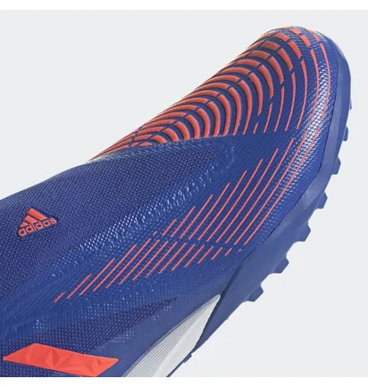 Сороконіжки чоловічі Adidas Predator Edge.3 Laceless Tf Blue Gx2630