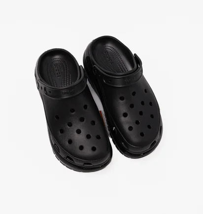 Тапочки унисекс CROCS Classic Mega Crush Clog Black 207988-001
