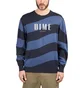 Кофта мужская Dime Wave Striped Blue/Black DIMESP4NVY