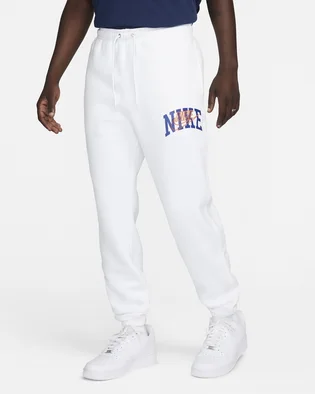 Штаны мужские Nike Club Fleece Cuffed Pants White FV4453-100