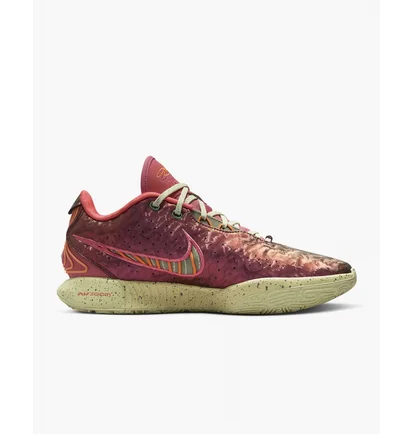 Кроссовки унисекс Nike Lebron Xxi Queen Conch Basketball Shoes Bordo FN0708-800