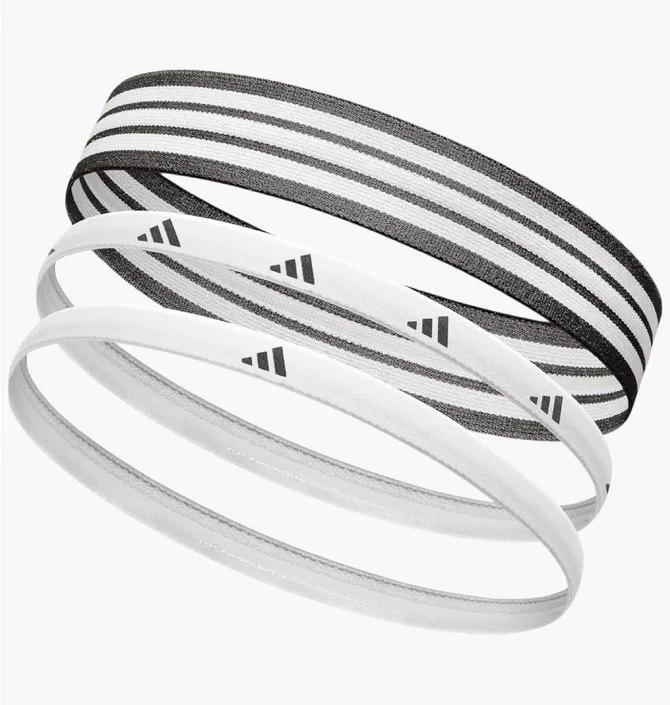 Повязка на голову Adidas Monochrome (3 шт) White ADAC-16162