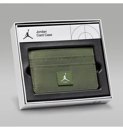 Кошелек унисекс Air Jordan Card Holder Green IB2568-311