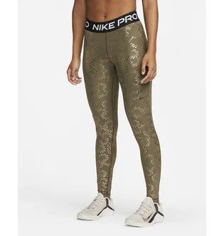 Леггинсы женские Nike Pro Green Dq6228-222