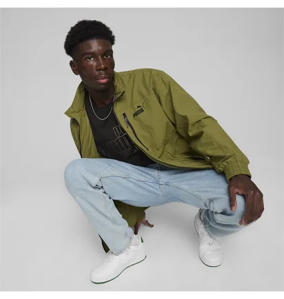 Олимпийка мужская Puma Style Windbreaker Olive 623685-33