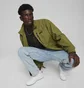 Олимпийка мужская Puma Style Windbreaker Olive 623685-33