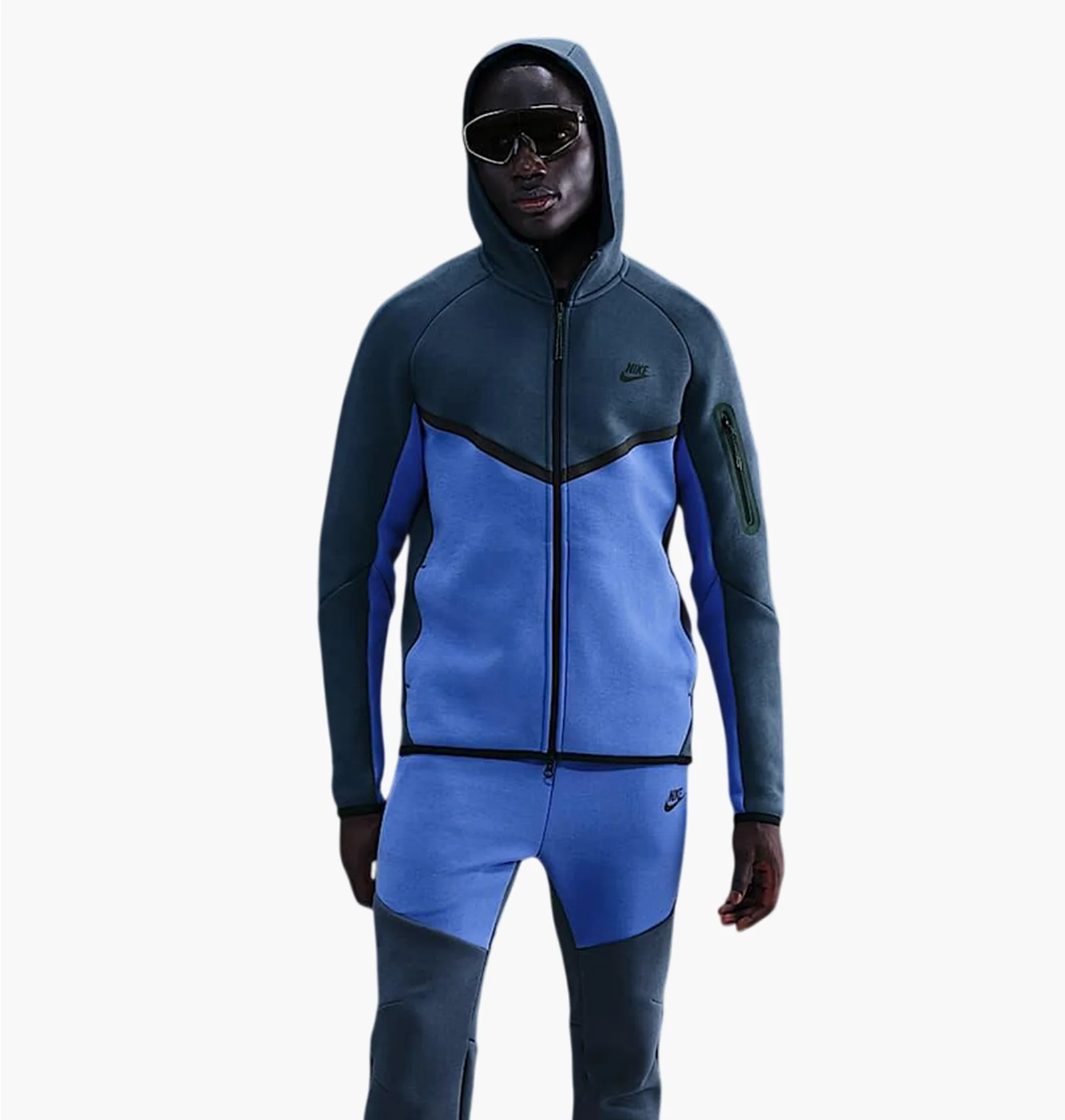 ᐉ Толстовка чоловіча Nike Tech Fleece Windrunner Blue HV0949-438