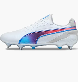 Бутсы унисекс Puma King Ultimate Mxsg White 107866-02