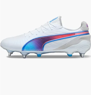 Бутсы унисекс Puma King Ultimate Mxsg White 107866-02