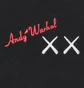 Свитшот унисекс Uniqlo Kaws Warhol Graphic Sweatshirt Black E476119-000